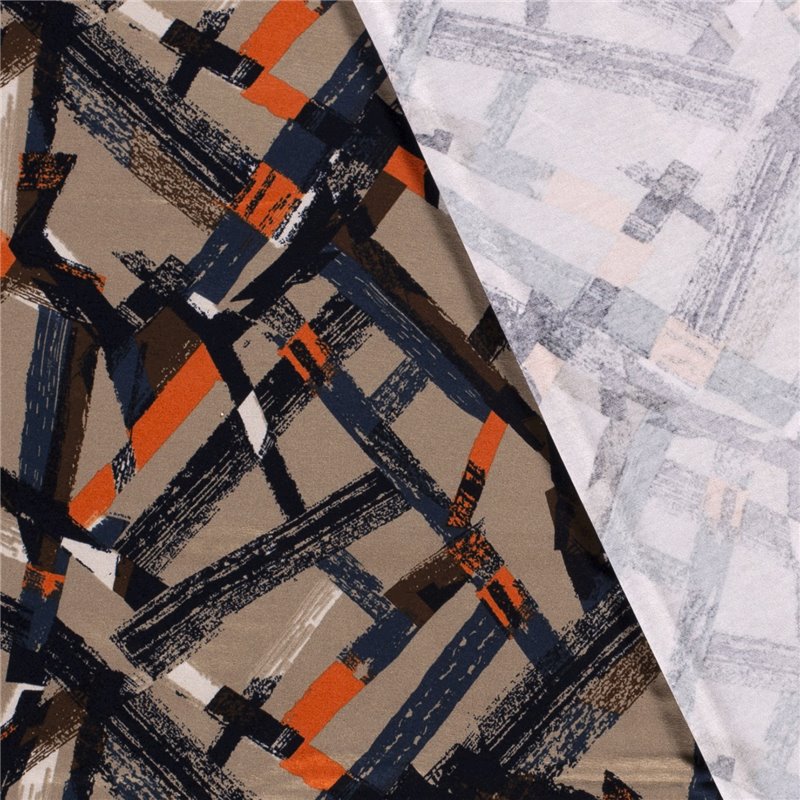 VISCOSE JERSEY ABSTRACT