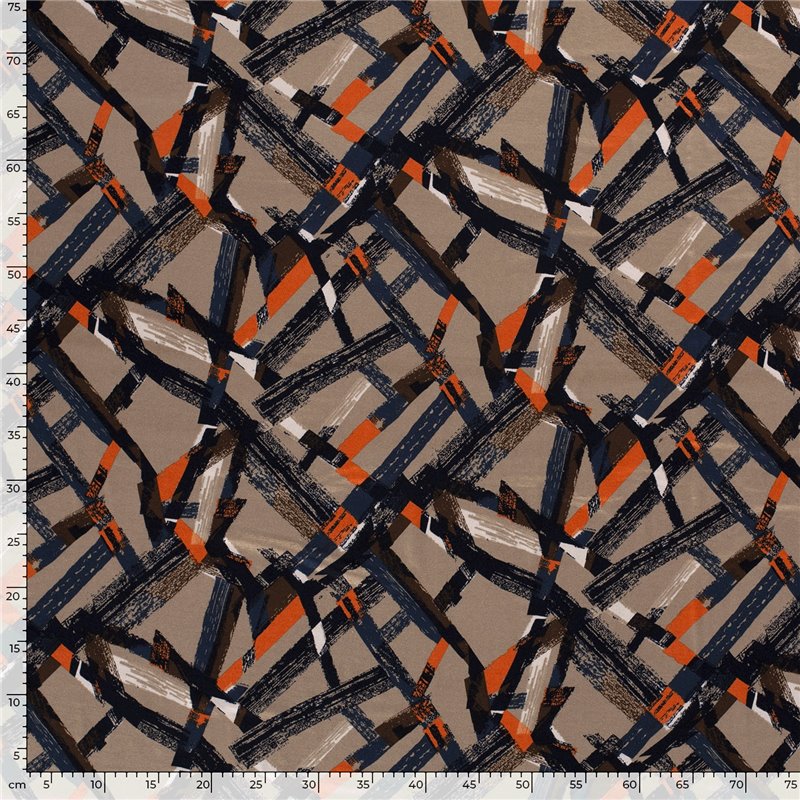 VISCOSE JERSEY ABSTRACT