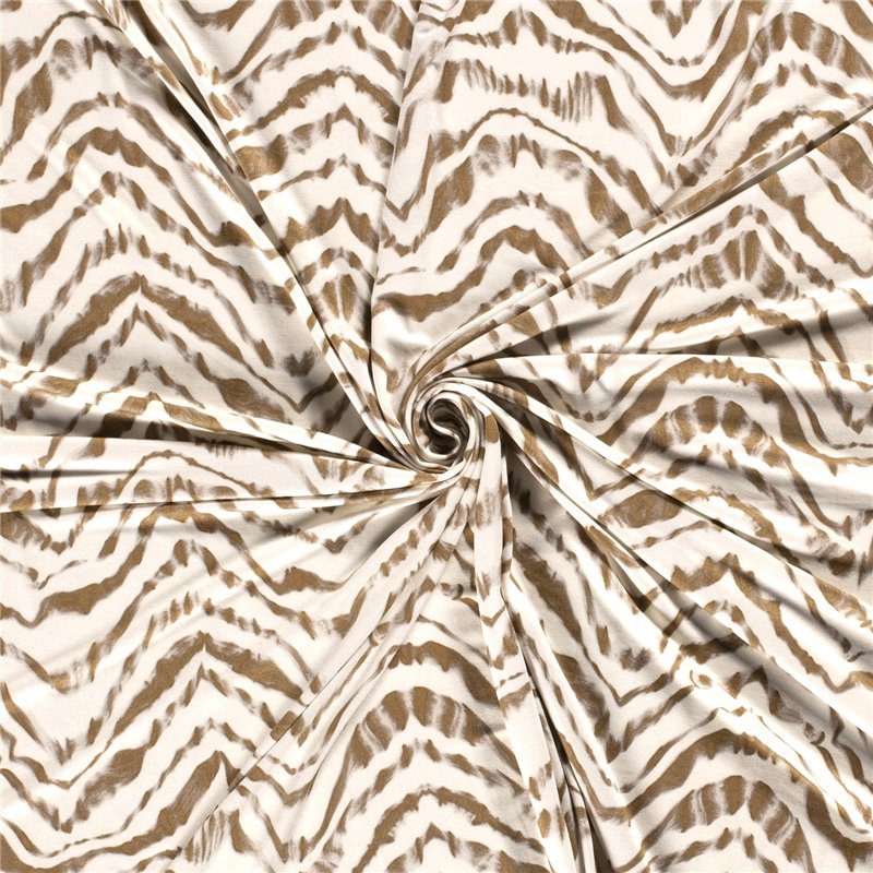 VISCOSE JERSEY ABSTRACT