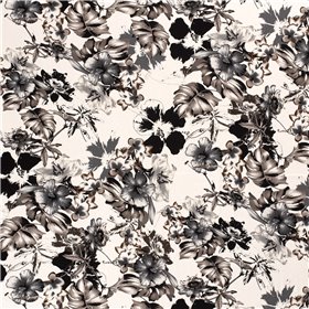 VISCOSE JERSEY FLOWERS