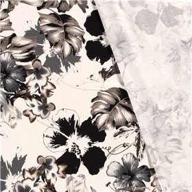 VISCOSE JERSEY FLOWERS