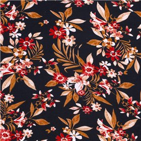 VISCOSE JERSEY FLOWERS
