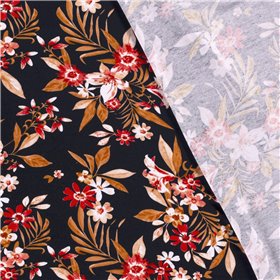 VISCOSE JERSEY FLOWERS