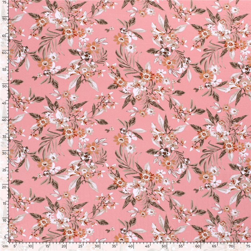 VISCOSE JERSEY FLOWERS