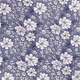 VISCOSE JERSEY FLOWERS