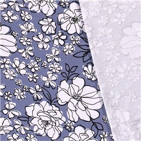 VISCOSE JERSEY FLOWERS