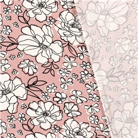 VISCOSE JERSEY FLOWERS