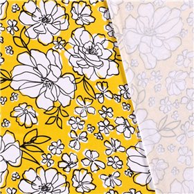 VISCOSE JERSEY FLOWERS