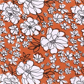 VISCOSE JERSEY FLOWERS