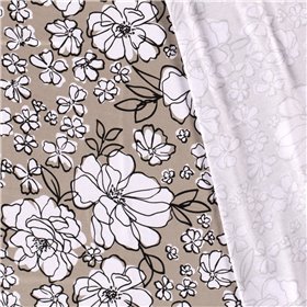 VISCOSE JERSEY FLOWERS