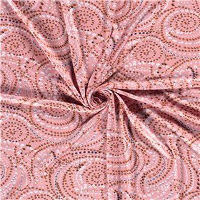 VISCOSE JERSEY FLOWERS