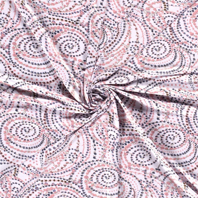 VISCOSE JERSEY FLOWERS