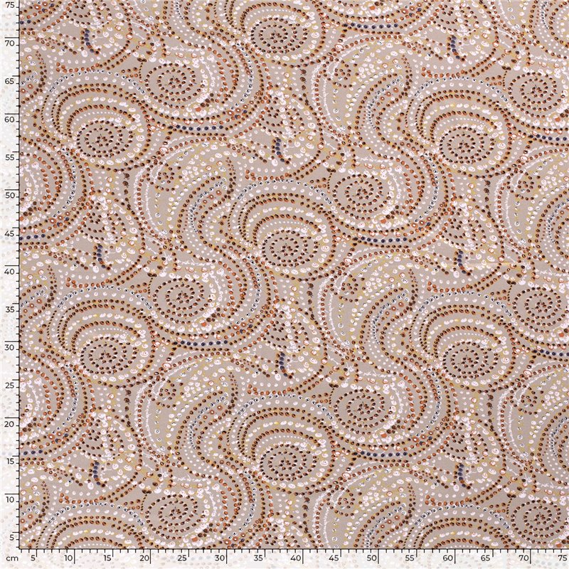 VISCOSE JERSEY FLOWERS