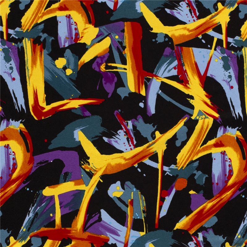 VISCOSE JERSEY ABSTRACT