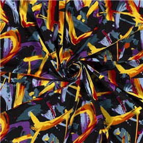 VISCOSE JERSEY ABSTRACT