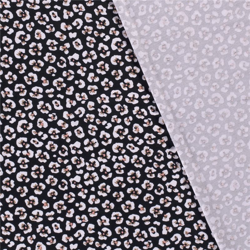 VISCOSE JERSEY FLOWERS
