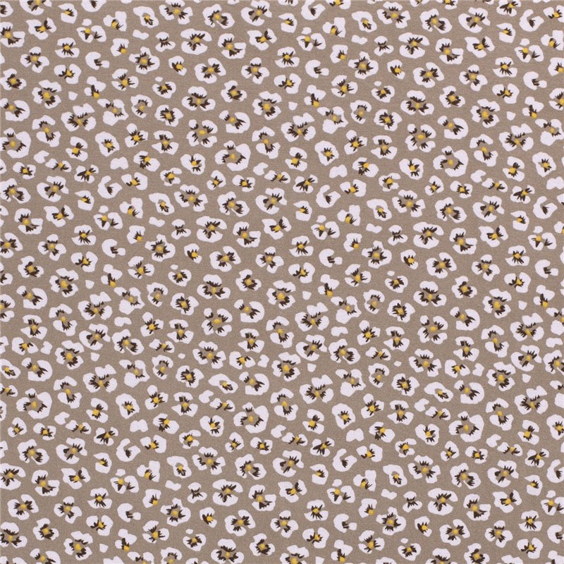 VISCOSE JERSEY FLOWERS