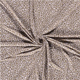 VISCOSE JERSEY FLOWERS