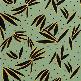 VISCOSE JERSEY LEAVES