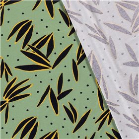 VISCOSE JERSEY LEAVES