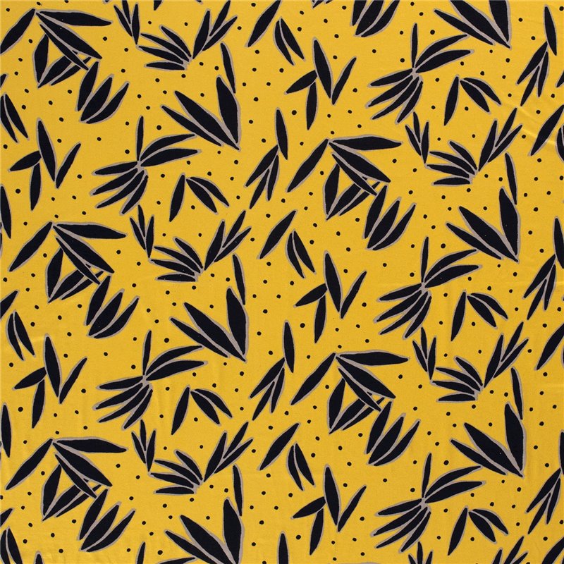 VISCOSE JERSEY LEAVES