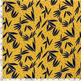 VISCOSE JERSEY LEAVES