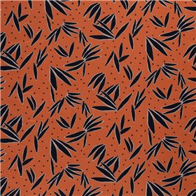 VISCOSE JERSEY LEAVES