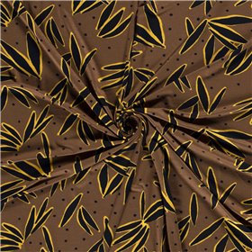 VISCOSE JERSEY LEAVES