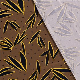 VISCOSE JERSEY LEAVES