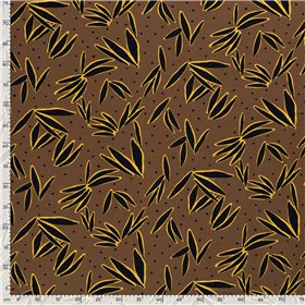 VISCOSE JERSEY LEAVES