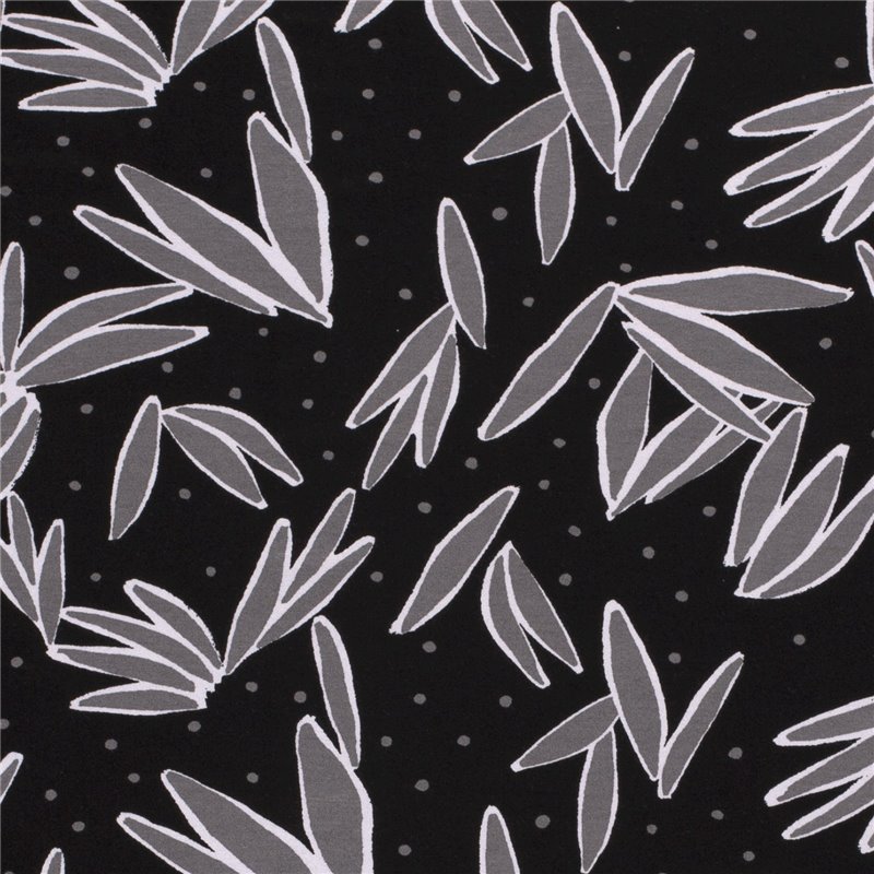 VISCOSE JERSEY LEAVES