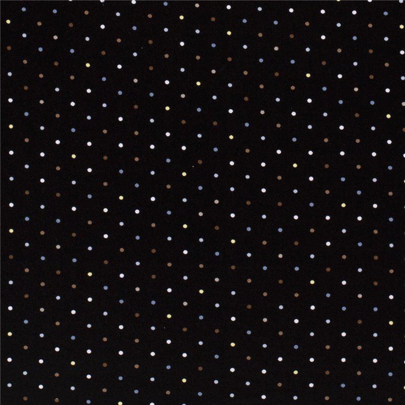 VISCOSE CREPE JERSEY DOTS