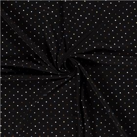 VISCOSE CREPE JERSEY DOTS