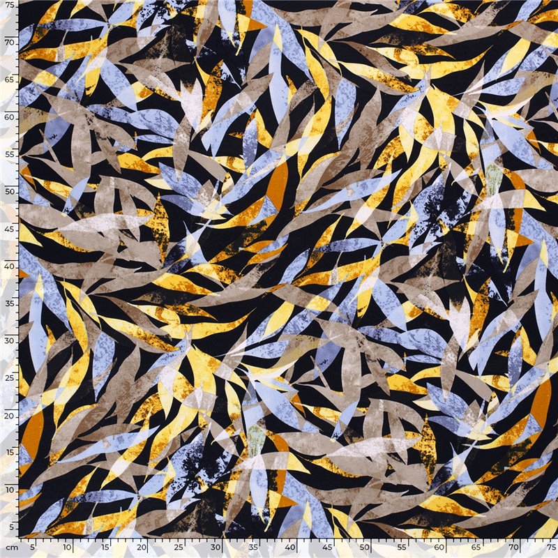 VISCOSE CREPE JERSEY ABSTRACT