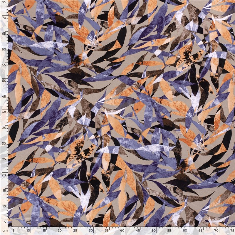 VISCOSE CREPE JERSEY ABSTRACT