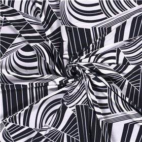 VISCOSE VORTEX JERSEY ABSTRACT