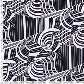 VISCOSE VORTEX JERSEY ABSTRACT