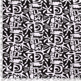 VISCOSE VORTEX JERSEY ABSTRACT