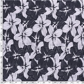 VISCOSE VORTEX JERSEY FLOWERS