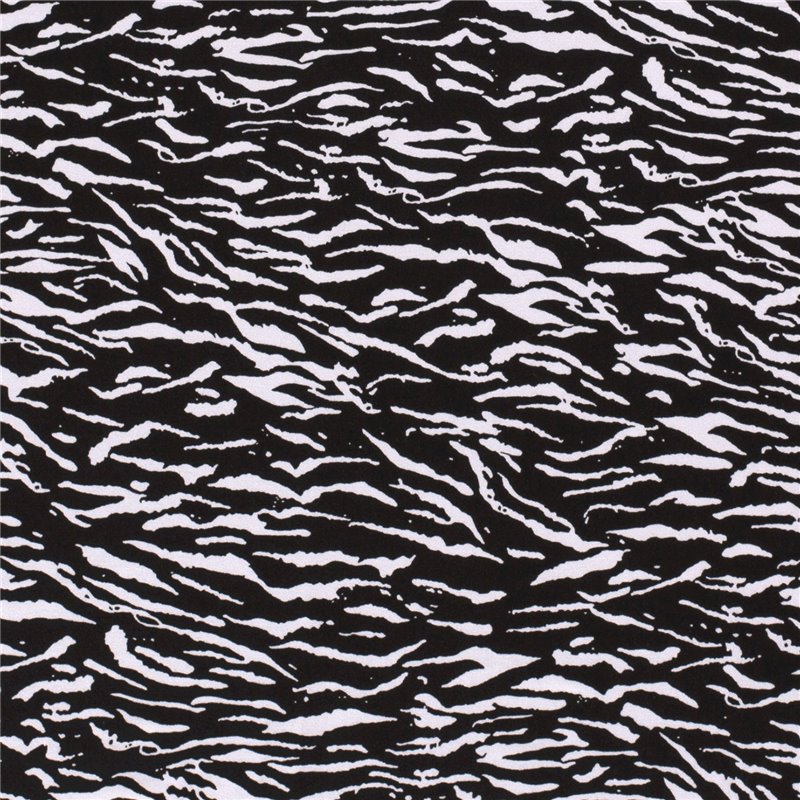 VISCOSE VORTEX JERSEY ZEBRA