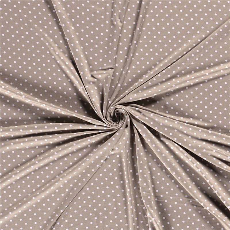 VISCOSE VORTEX JERSEY DOTS
