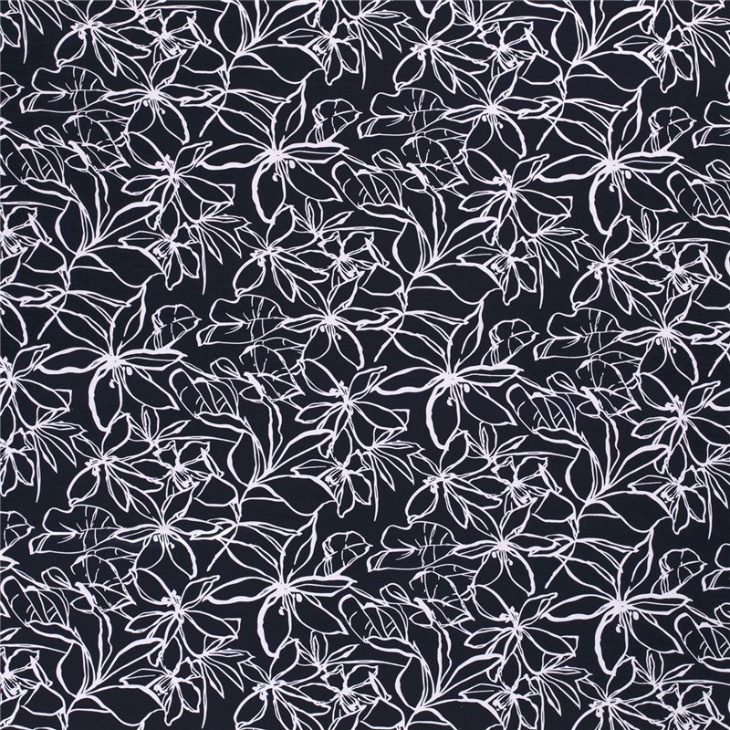 VISCOSE VORTEX JERSEY ABSTRACT