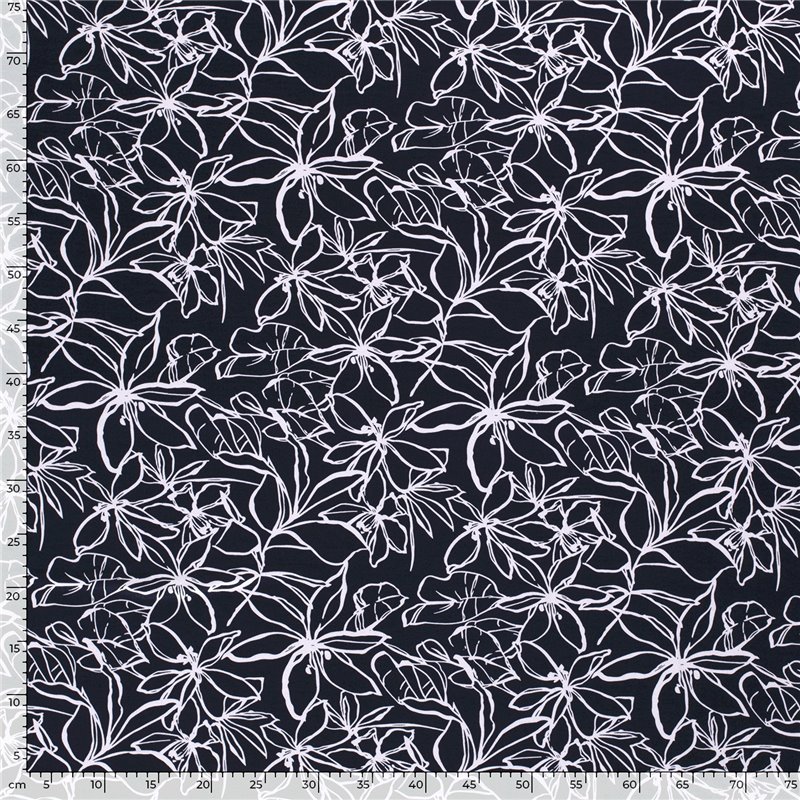 VISCOSE VORTEX JERSEY ABSTRACT