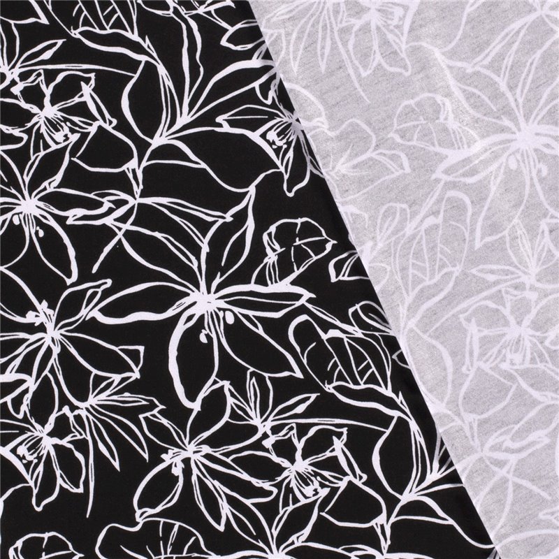 VISCOSE VORTEX JERSEY ABSTRACT