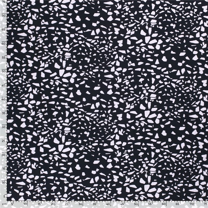 VISCOSE VORTEX JERSEY SPOTS