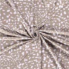 VISCOSE VORTEX JERSEY SPOTS