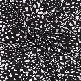 VISCOSE VORTEX JERSEY SPOTS