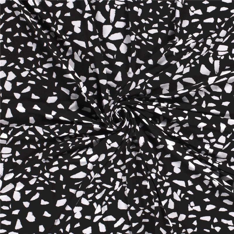 VISCOSE VORTEX JERSEY SPOTS