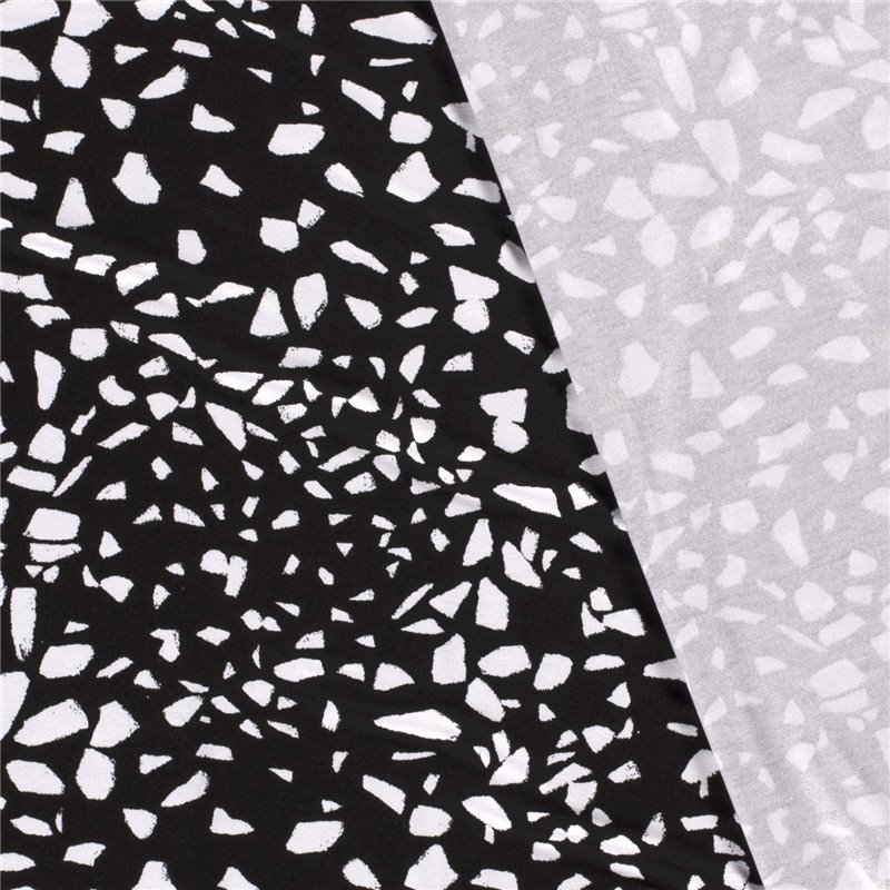 VISCOSE VORTEX JERSEY SPOTS