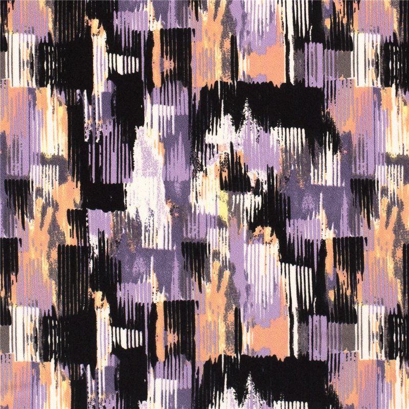 POLY CREPE JERSEY ABSTRACT